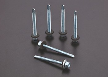 Hex Head Screws With Metal Bonded Washer