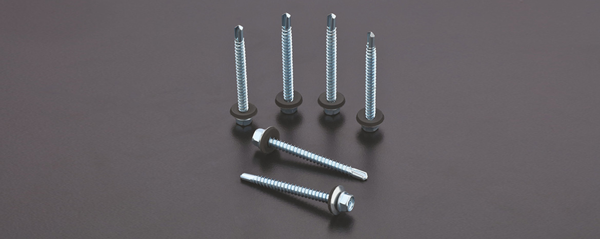 Hex Head Screws With Metal Bonded Washer