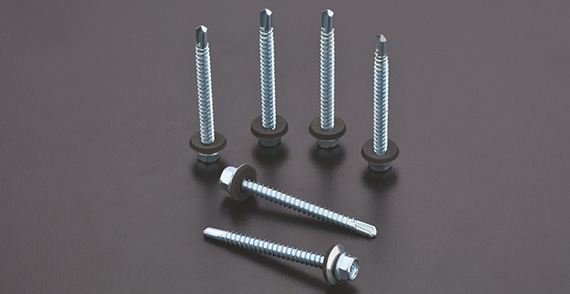 Hex Head Screws With Metal Bonded Washer